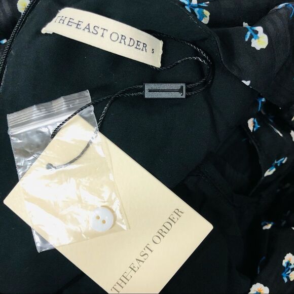 Revolve The East Order Ami Floral Mini Dress Sea Flower S - Picture 10 of 11